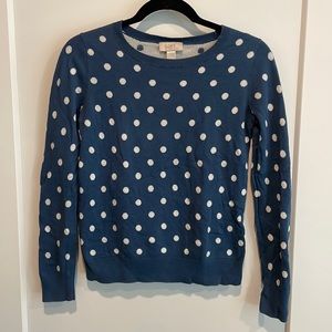 Loft polka dot sweater
